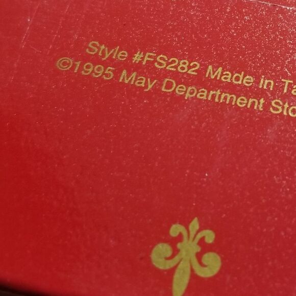 1995 Vintage Santa Pewter Napkin Ring Holder Set of 4 Home For The Holidays - Picture 9 of 11